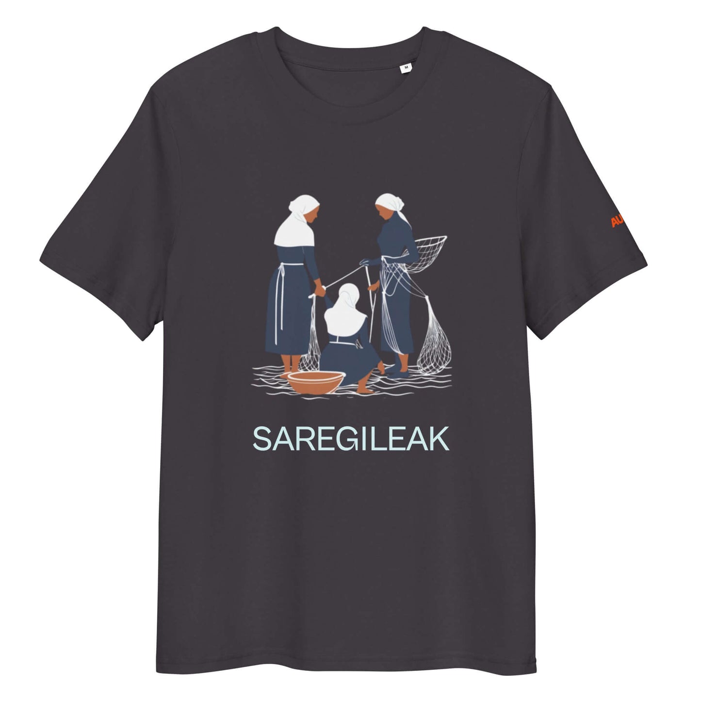 Unisex Organic T-Shirt – Tribute to Basque Coast 🌊