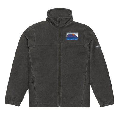 Embroidered Columbia Fleece Jacket – Unisex & Cozy