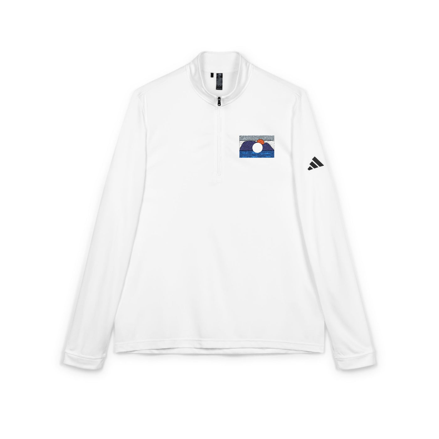 Men's 1/4-Zip Sweatshirt with Embroidery | Adidas®