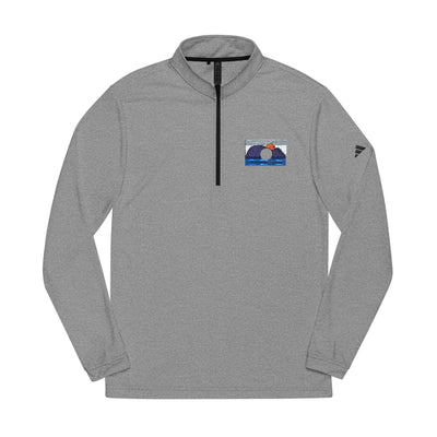 Men's 1/4-Zip Sweatshirt with Embroidery | Adidas®