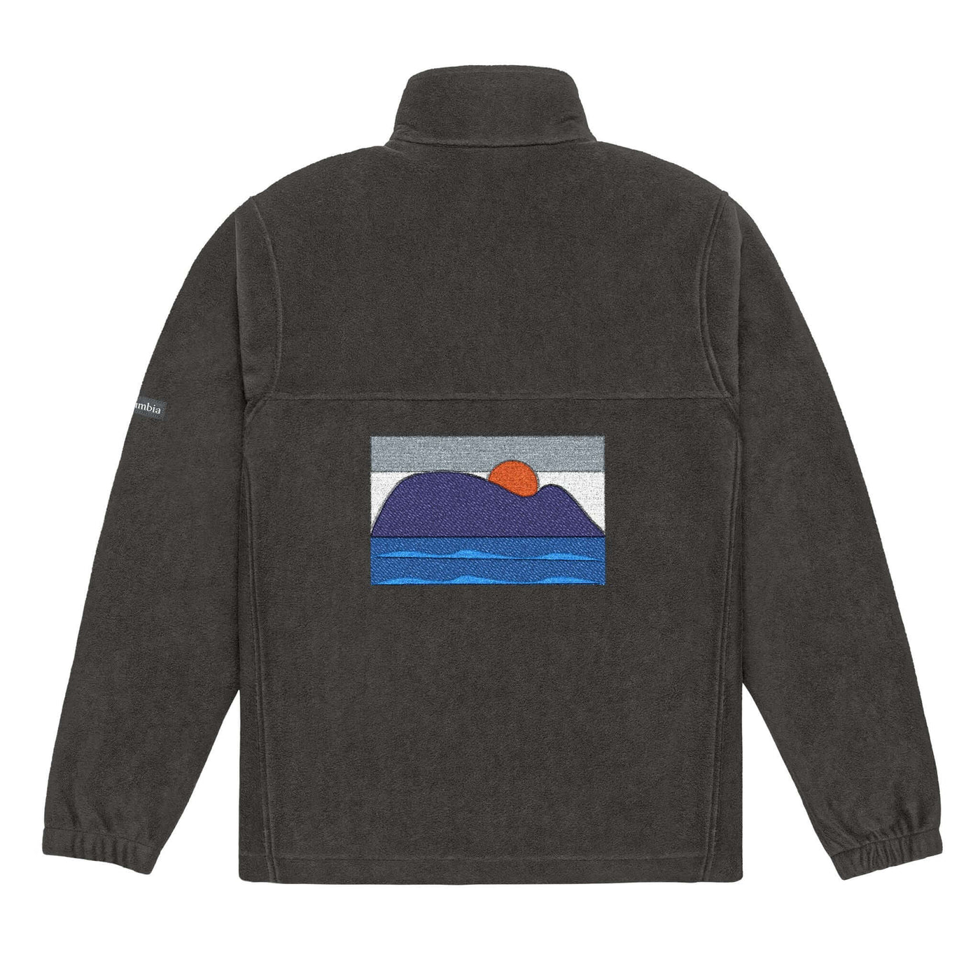 Embroidered Columbia Fleece Jacket – Unisex & Cozy