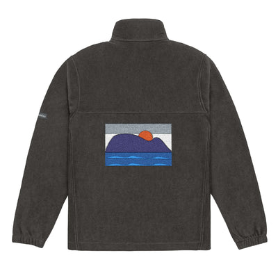 Embroidered Columbia Fleece Jacket – Unisex & Cozy