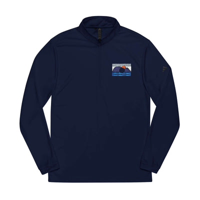 Men's 1/4-Zip Sweatshirt with Embroidery | Adidas®