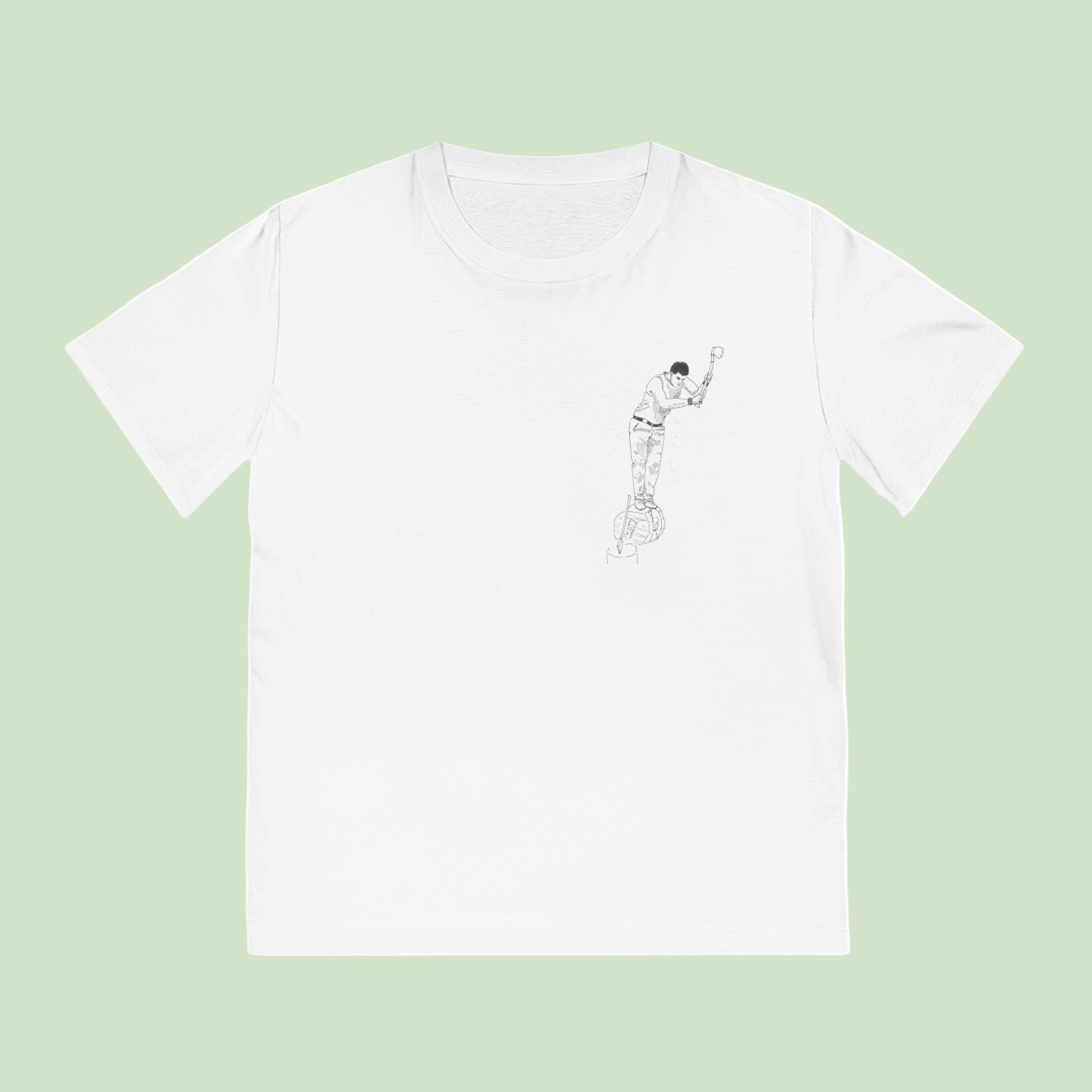 Camiseta Orgánica Aizkolari – Deportes Rurales Vascos by AUNTI