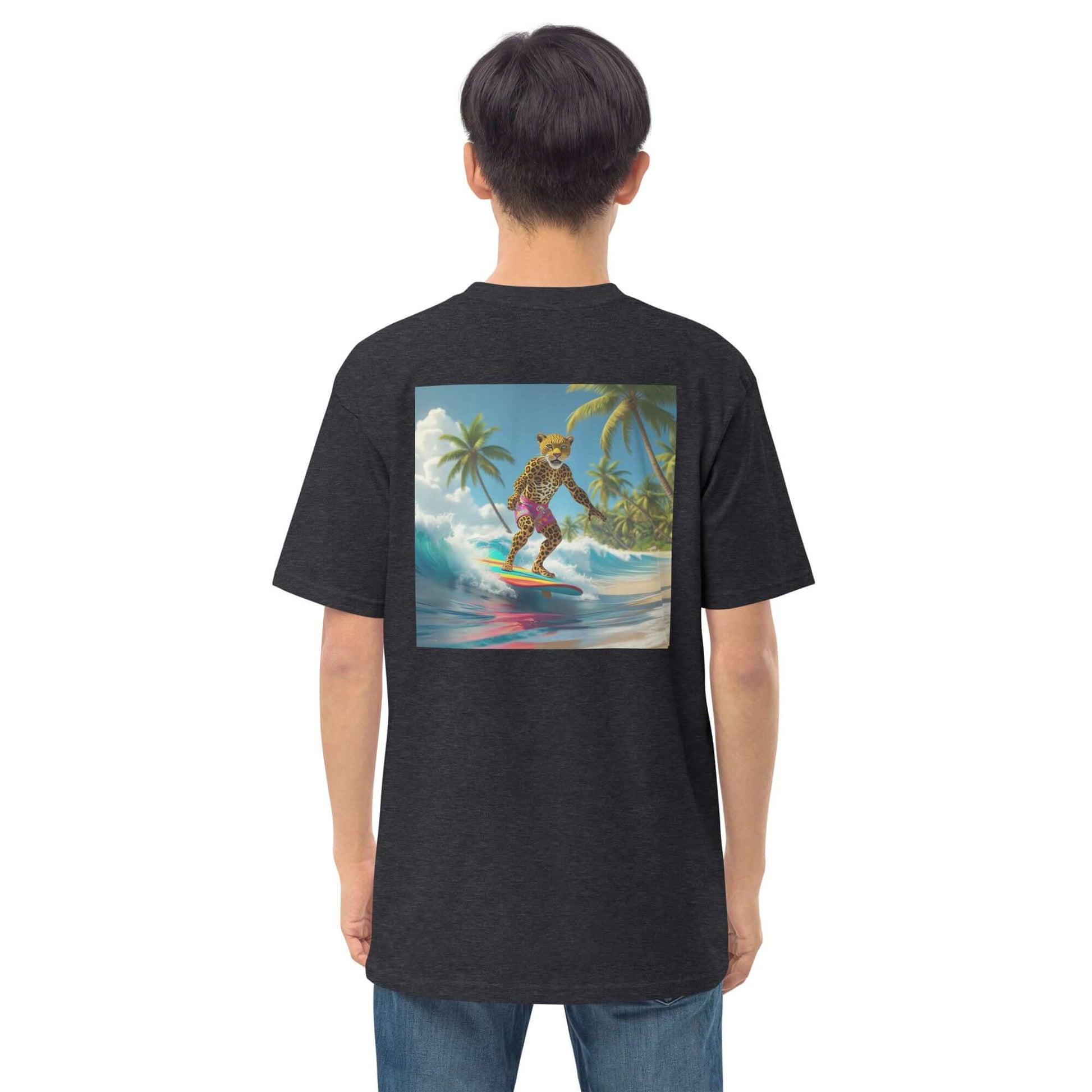 navy-leopard-surfing-organic-cotton-tee front