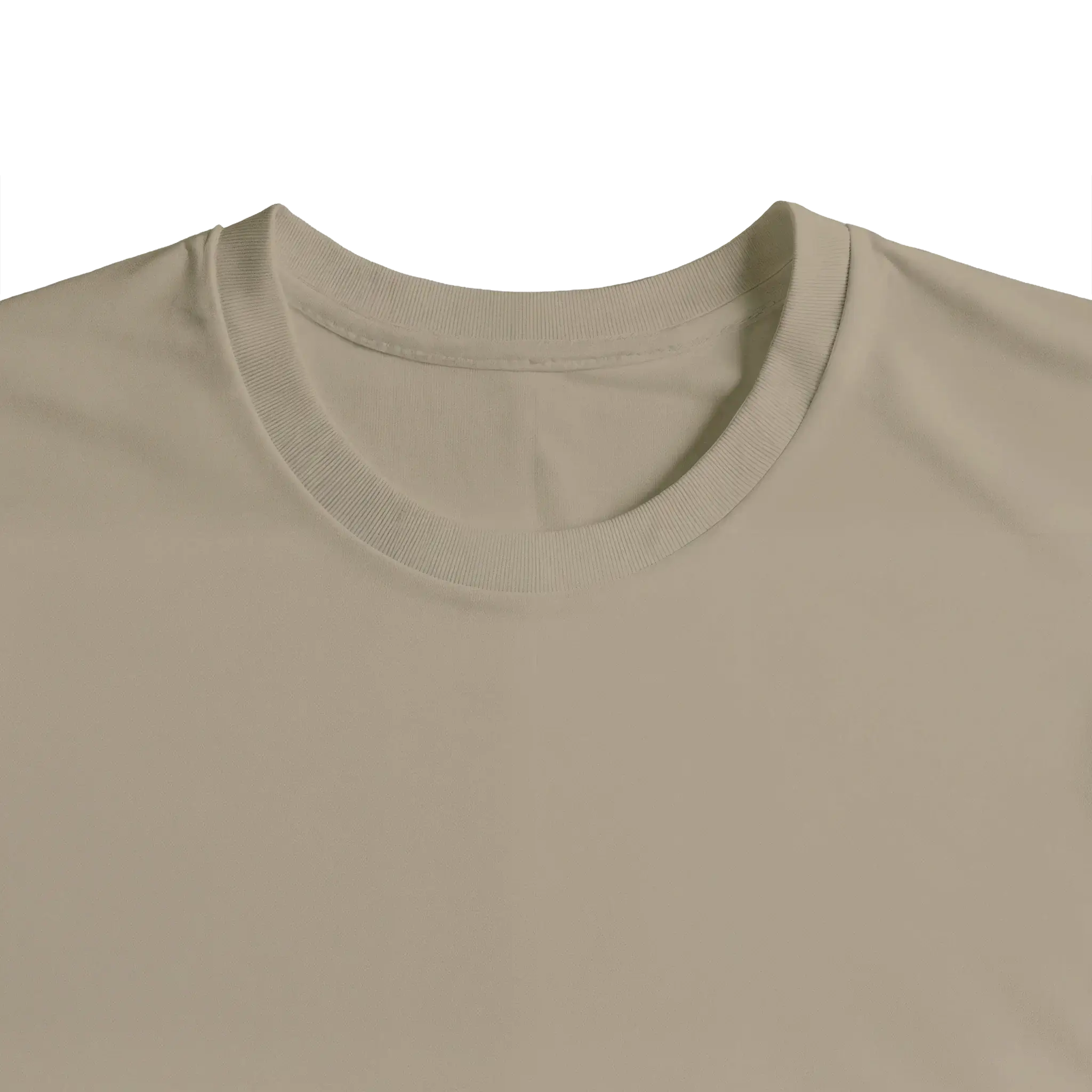 organic cotton in conversion t-shirt neck detail by aunti