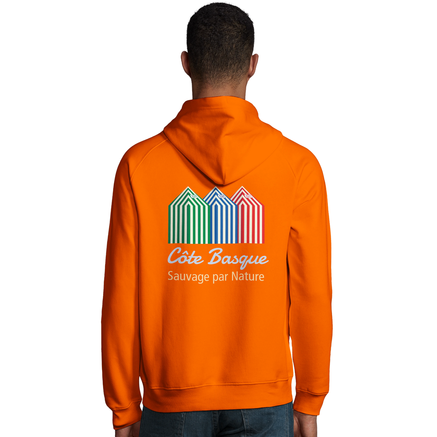Sudadera Orgánica con Capucha – Côte Basque Sauvage | AUNTI