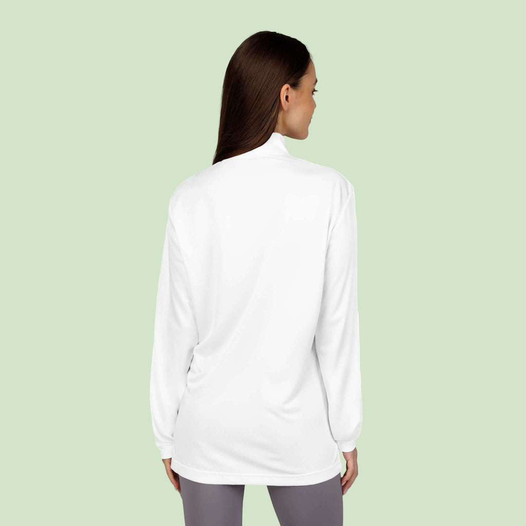 Sudadera Mujer Adidas® con Cremallera 1/4 y Bordado by AUNTI