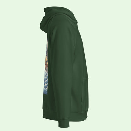 unisex-eco-hoodie-in-bottle-green-right