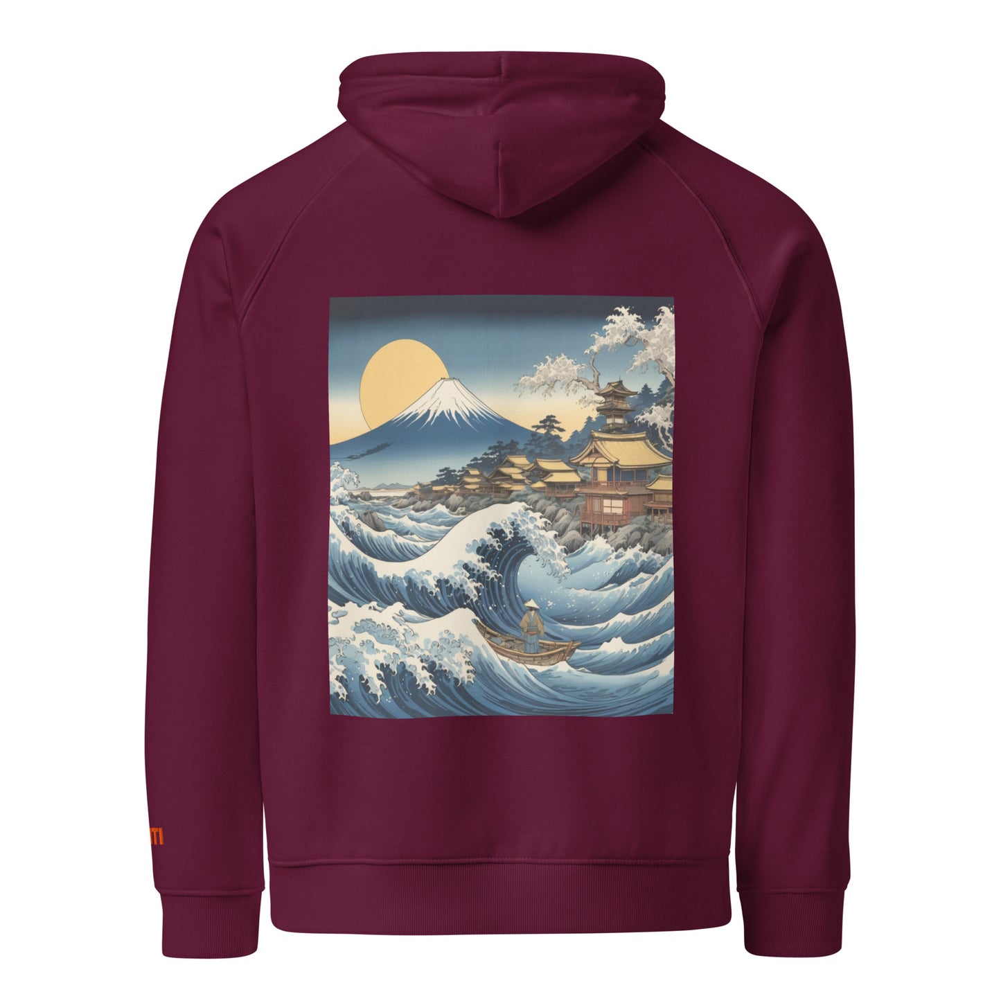 Eco Unisex Hoodie “The Great Wave” | AUNTI