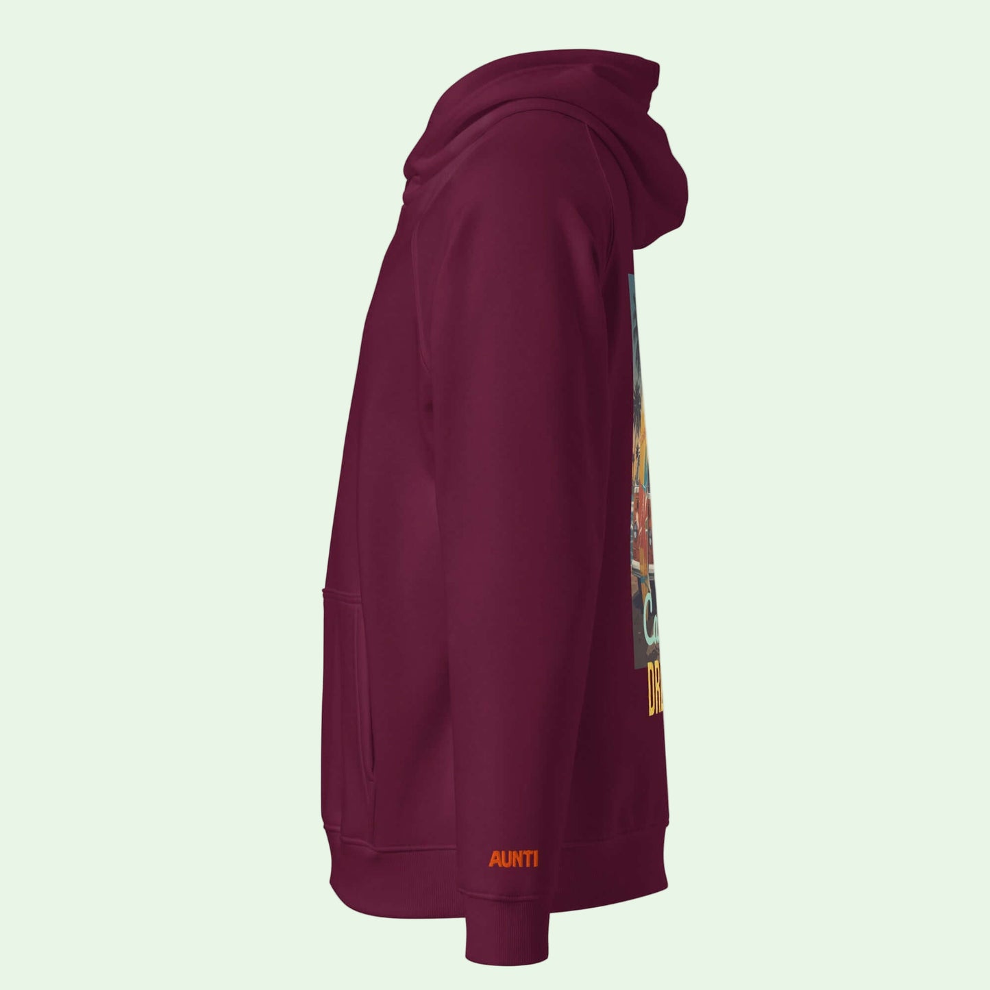 unisex-eco-ranglan-hoodie-burgundy-left-sleeve-aunti-embrodery