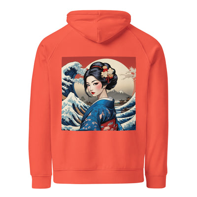 organic-coral-geisha-hoodie