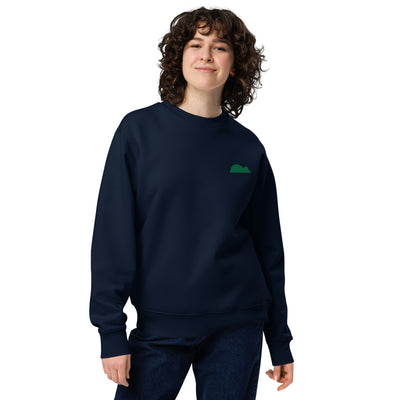 Sudadera Eco Unisex Bordado Verde Ratón Getaria