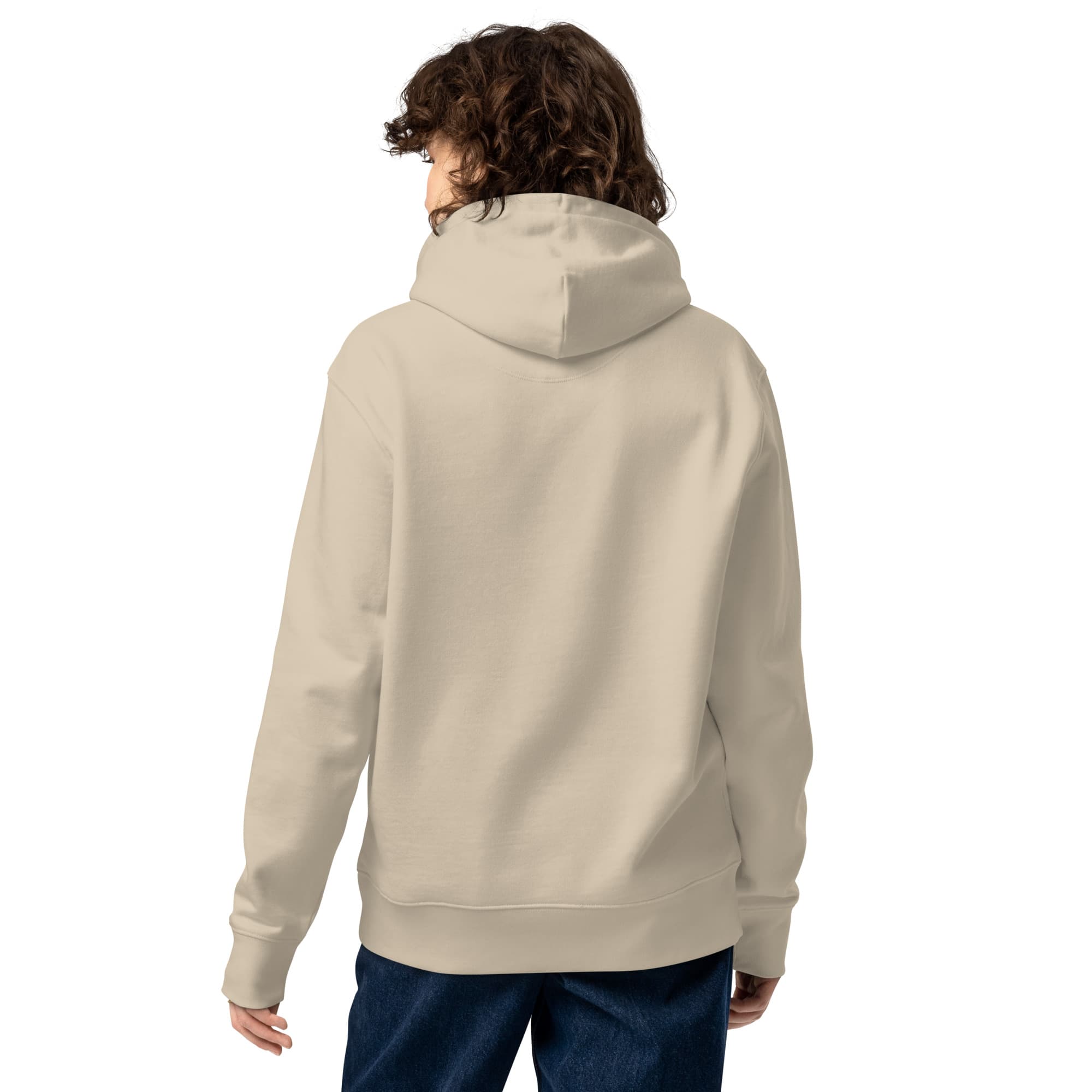 Sudadera Ecológica con capucha Unisex Ratón Verde bordado by AUNTI