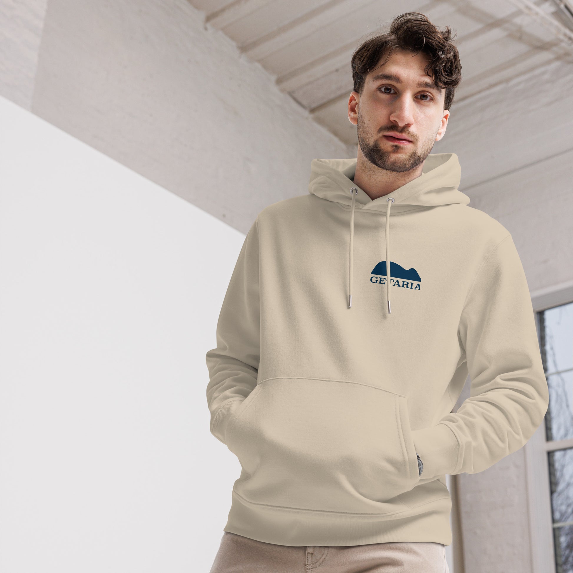 Sudadera Orgánica con capucha certificada GOTS & OCS Getaria by AUNTI