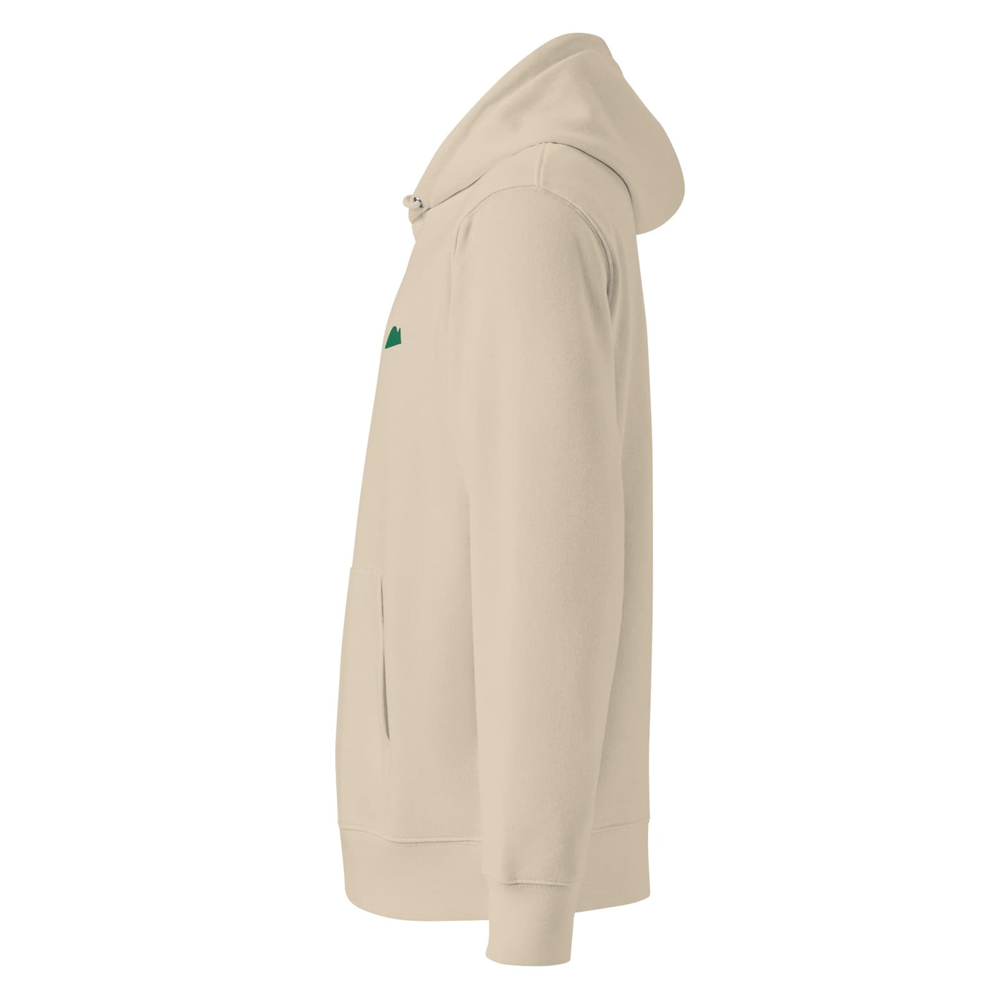 Sudadera con capucha Eco Unisex Ratón Verde bordado