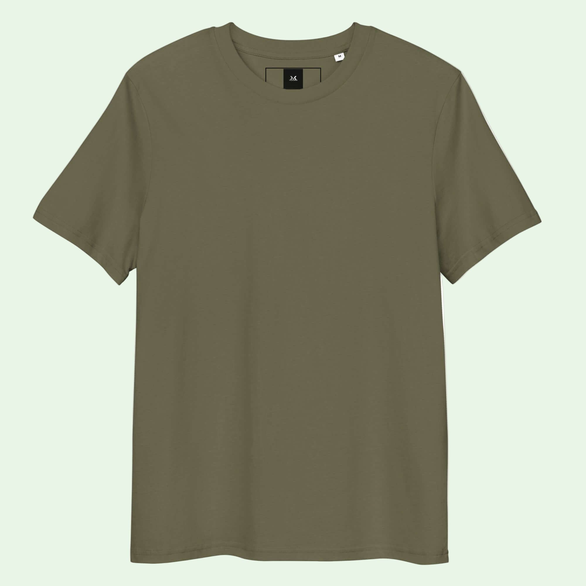 kakhi-organic-cotton-t-shirt-raton-de-getaria-minimalist-back by Aunti