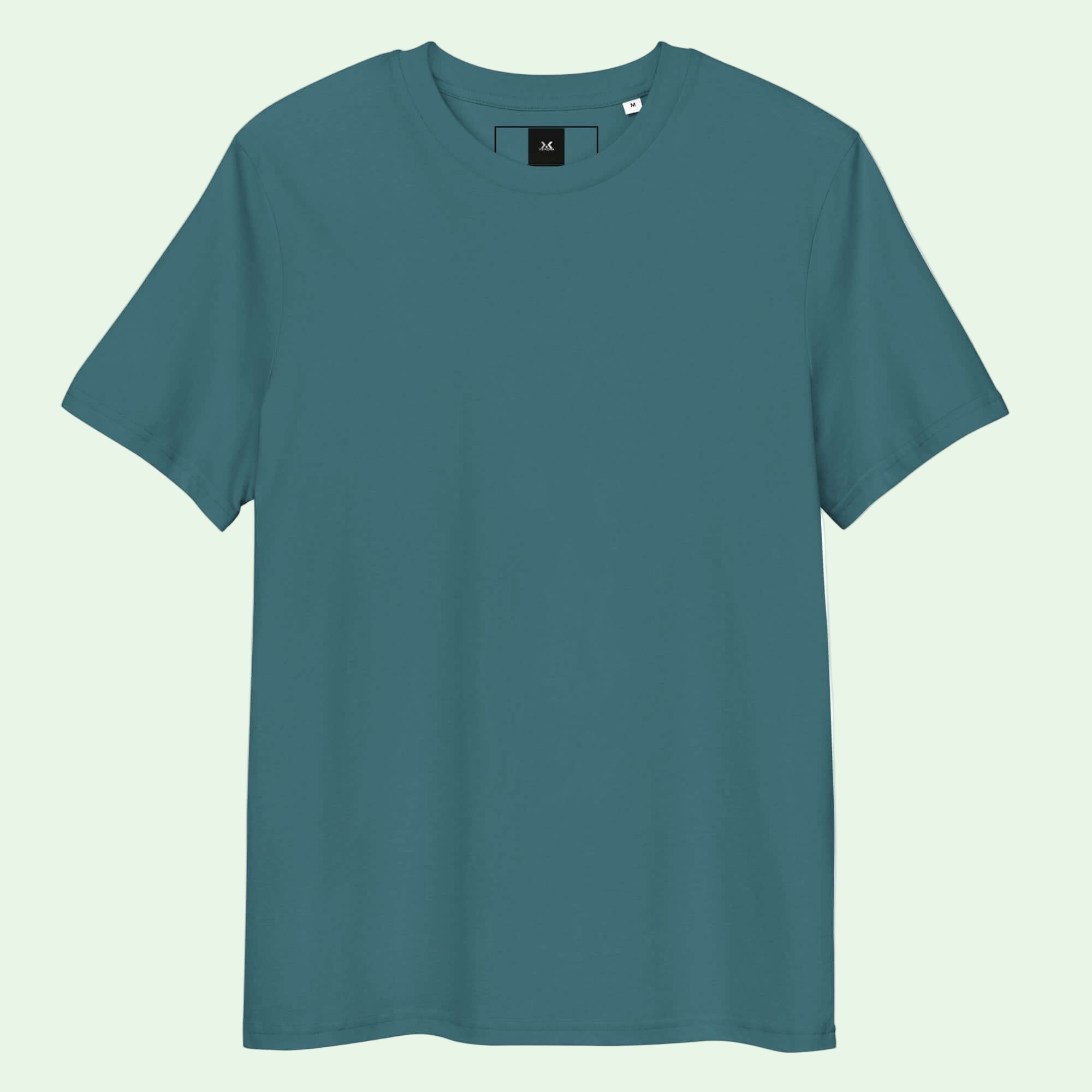 blue-organic-cotton-tshirt-raton-de-getaria-back by Aunti