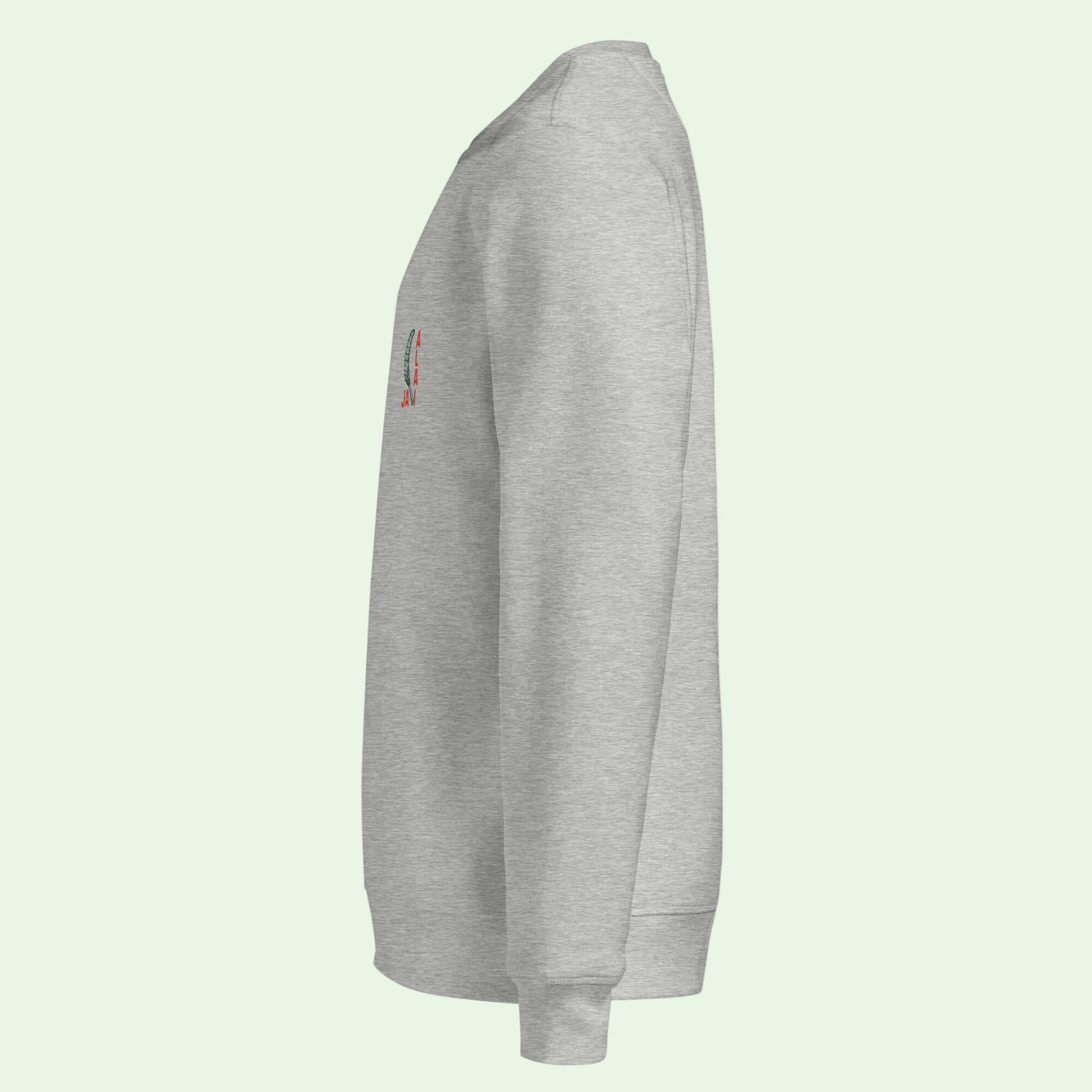 unisex-organic-mid-weight-sweatshirt-heather-grey-left