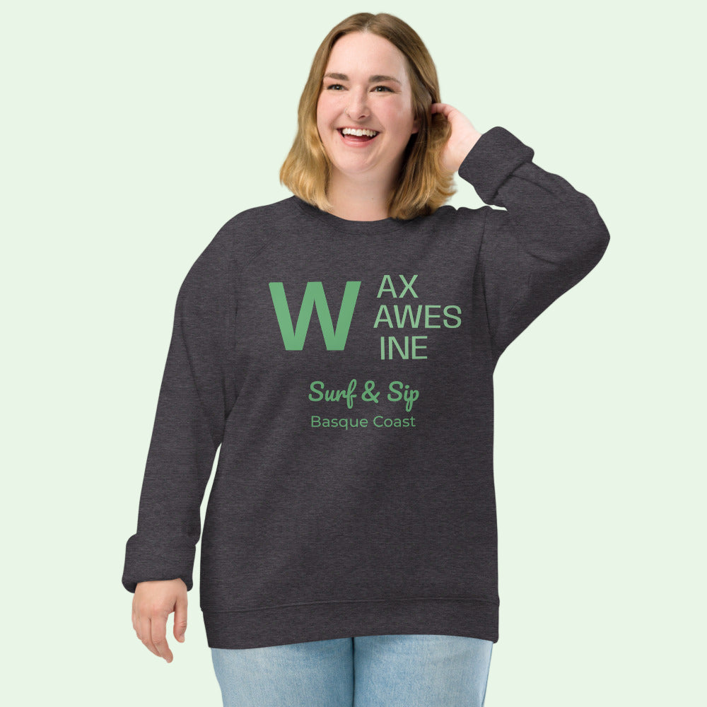 sudadera-premium-organica-sostenible-unisex-wax-waves-wine-gris-front-2