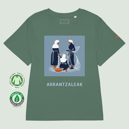 T-shirt Bio Femme Arrantzaleak ⚓